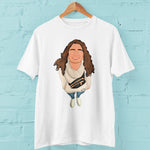 Blank Face Illustration T - Shirt Personalised