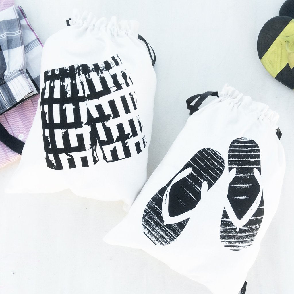 Boxer & Flip Flop Bags - The Style Salad