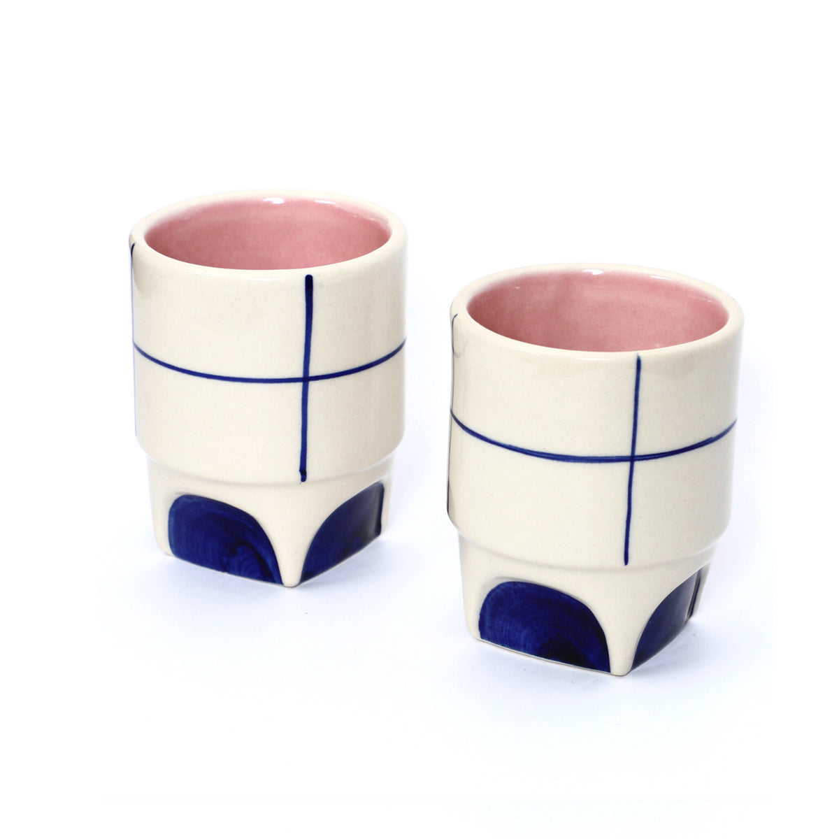 Checkered I Modernist Mug