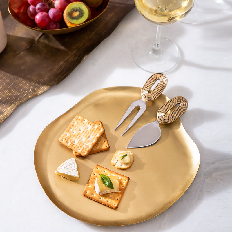 Heirloom Brass Serving Tray Small