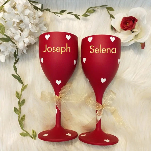 Wine Glass Set Personalised - The Style Salad