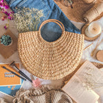Kauna Grass U Shaped Tote Bag