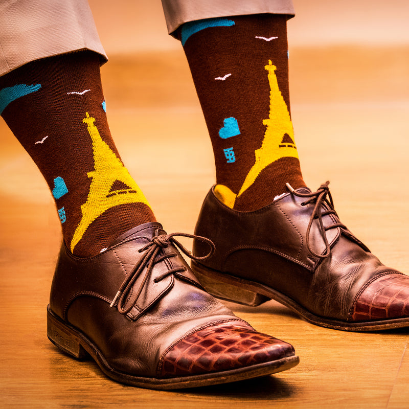 Love In Paris Socks