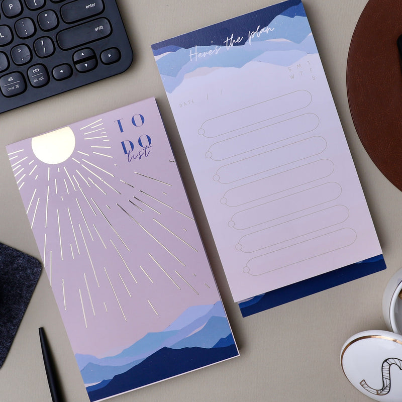Gold Foiled To- Do Lists