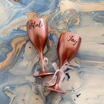 Wine Glass Set Personalised