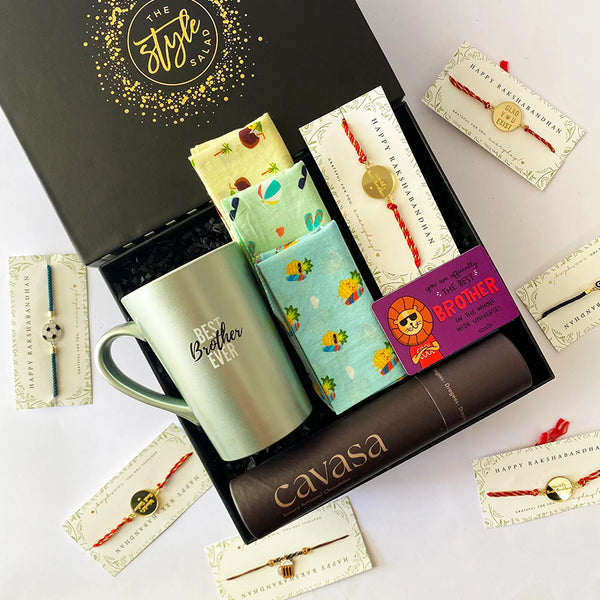 Rakhi Revelations: Sibling Connections and Style Salad's Customized Rakhi Gift Boxes