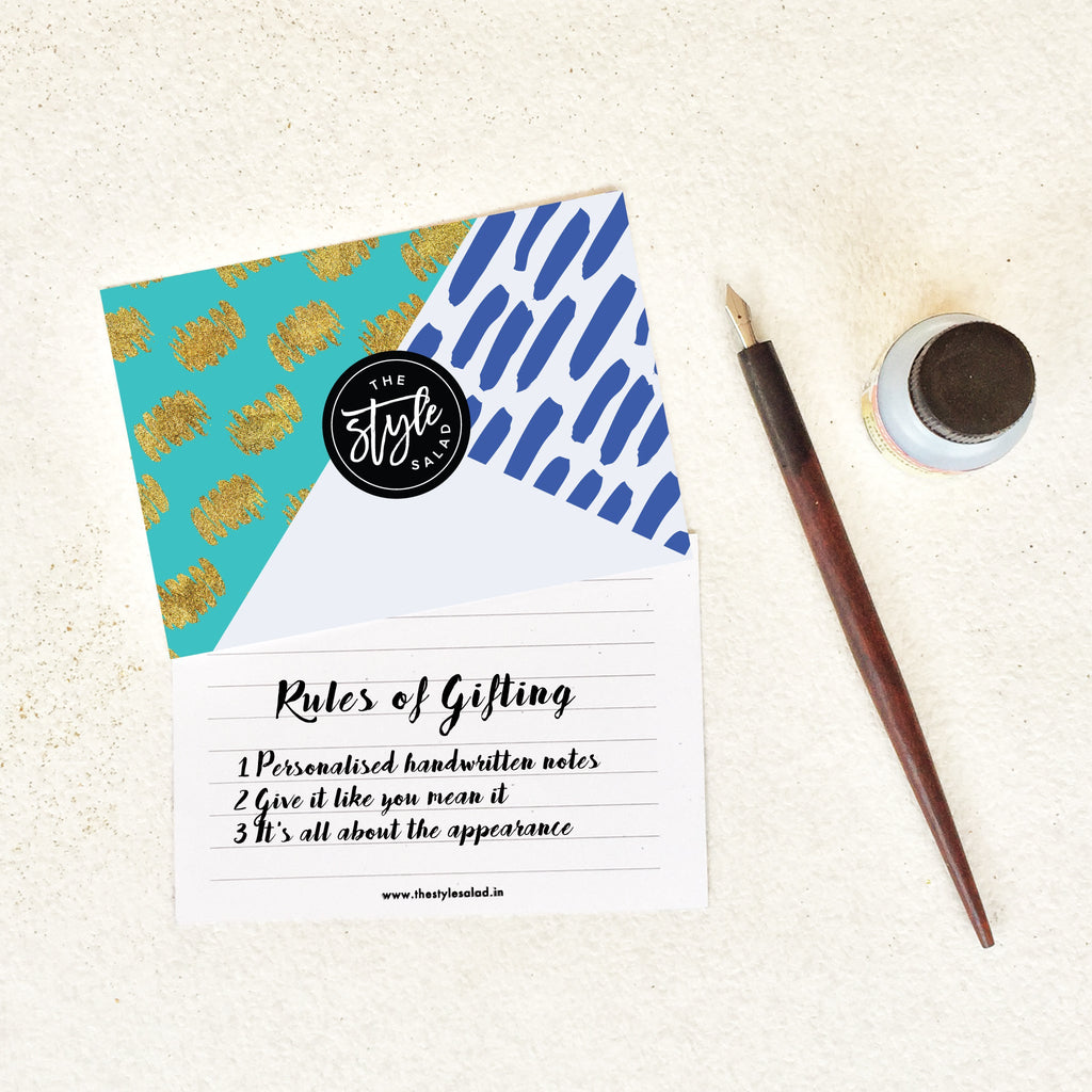 Guidelines to beautiful gifting by The Style Salad