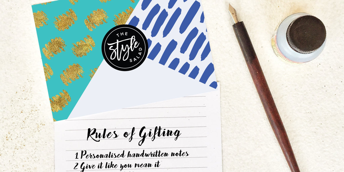 Guidelines to beautiful gifting by The Style Salad