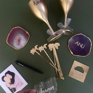 Personalised gifts, stationery, drinkware at the style salad