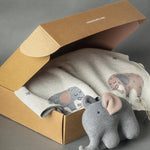 Baby Blanket with Elephant Toy