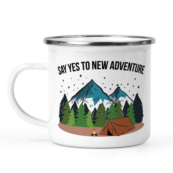 Stainless Steel Enamel Mug The Whimsical Artist