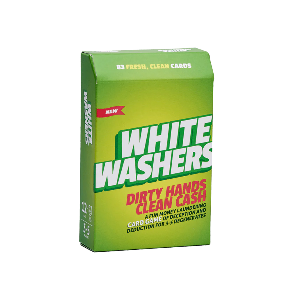 White Washers | Bluffing Card Game