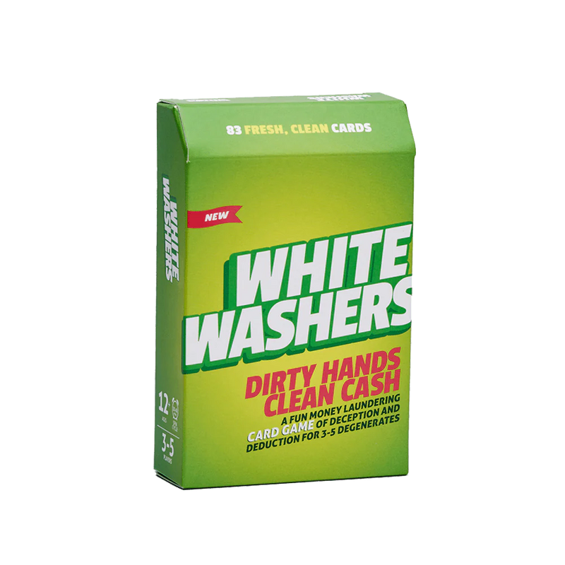 White Washers | Bluffing Card Game