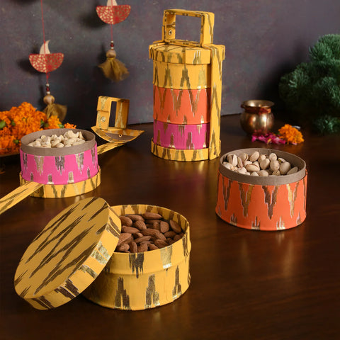 Tiffin Shaped Paper Box