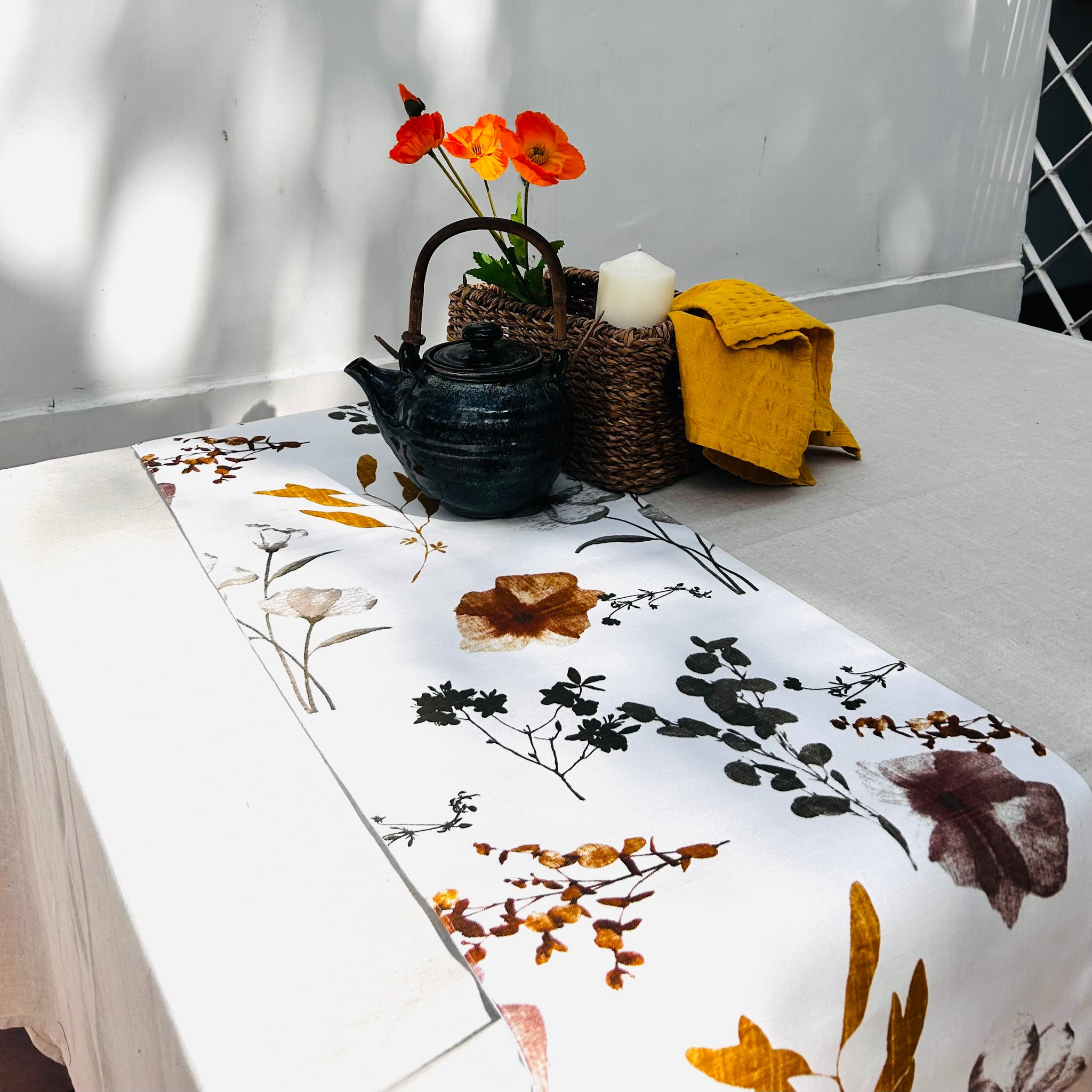 Botanical Bloom Table Runner