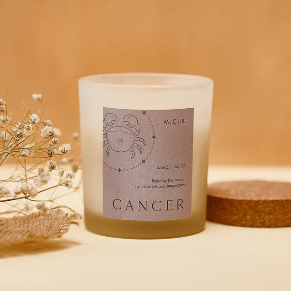 Zodaic Candles for Cancer
