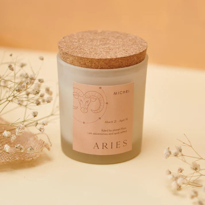 Aries candles gifts 