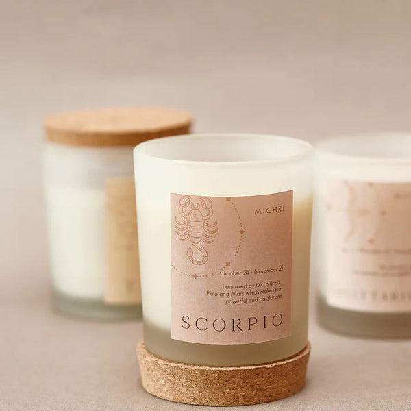 Scorpio gift candles