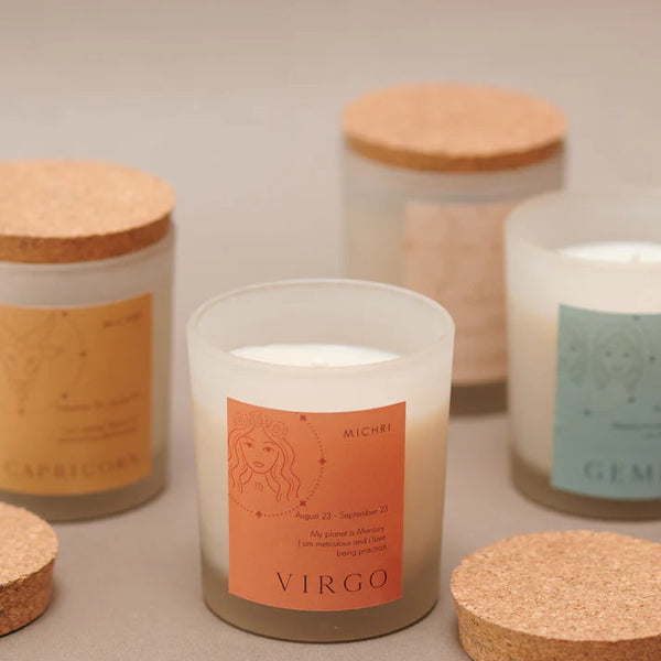 candles for virgo zodaic