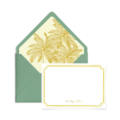 Tropical Notecards Set Personalised