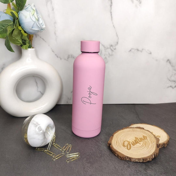 Matt Pastel Bottle Personalised