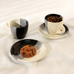 Yin Yang Espresso Cup & Saucer Set