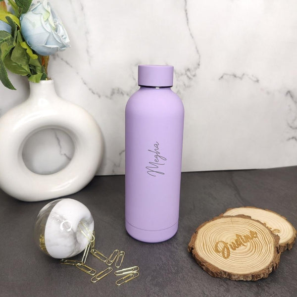 Matt Pastel Bottle Personalised