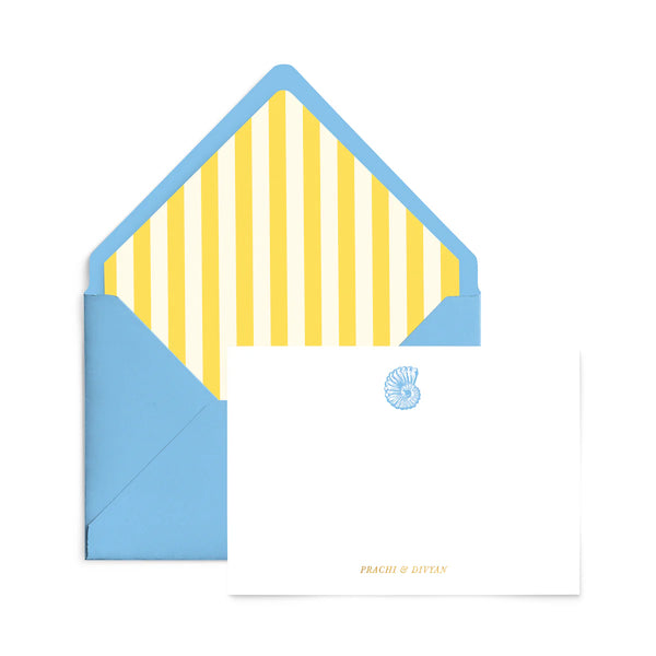 Tropical Notecards Set Personalised