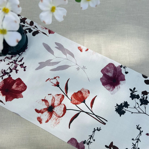 Botanical Bloom Table Runner