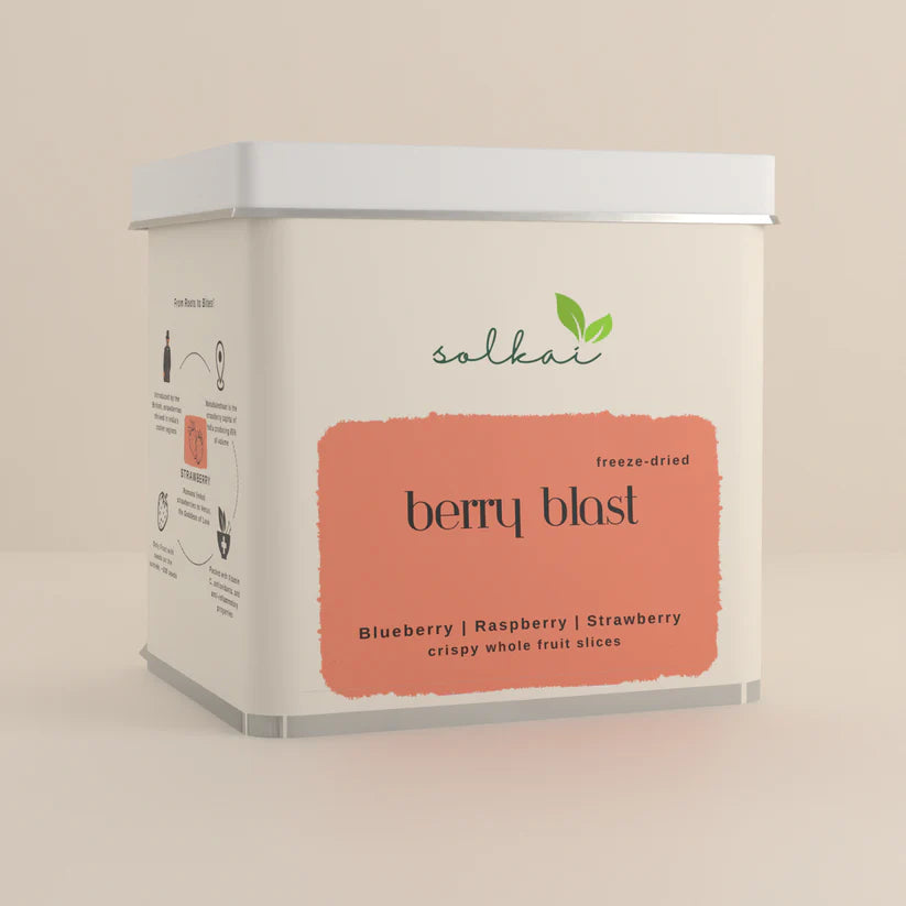 Berry Blast –  Strawberries, Blueberries & Raspberries freeze-Dried Fruit