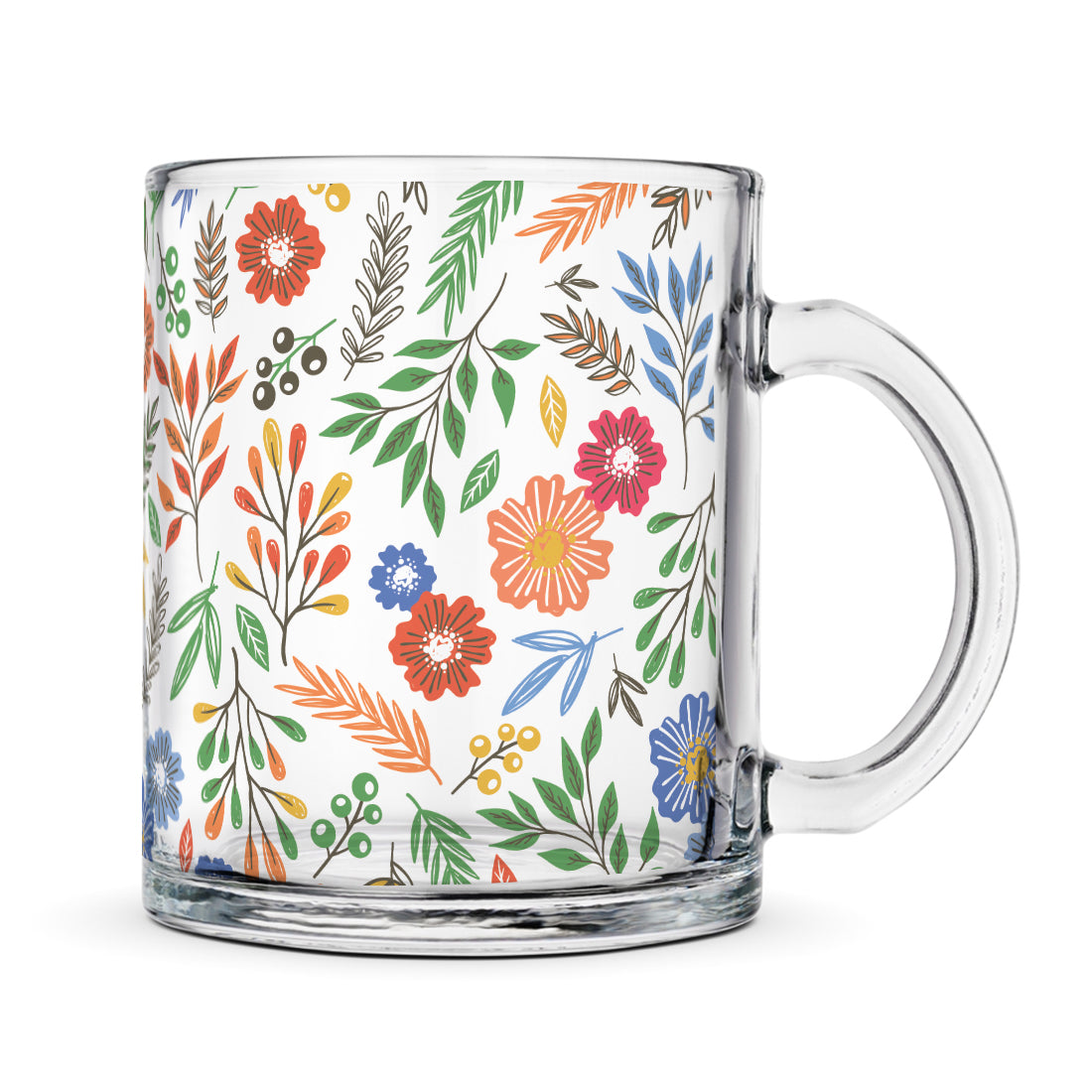 Flower Transparent Mug