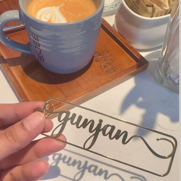 Metal Bookmark: Personalised