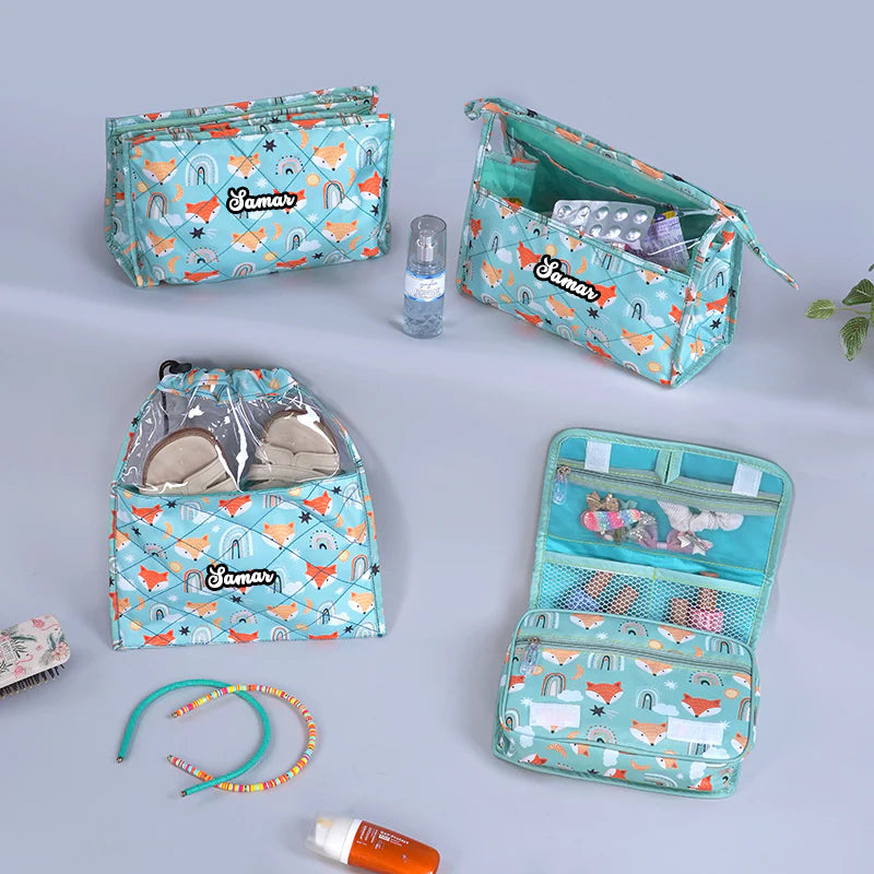 Multi Use Pouch Set of 4 Personalised