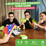 White Washers | Bluffing Card Game