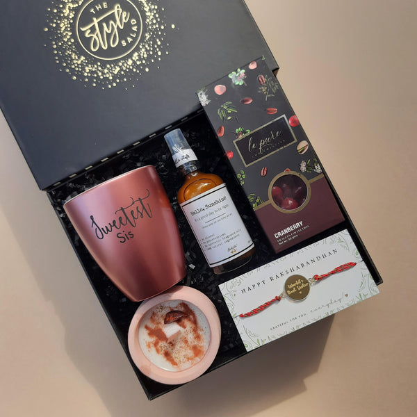 Rakhi gifts for sister  - the style salad