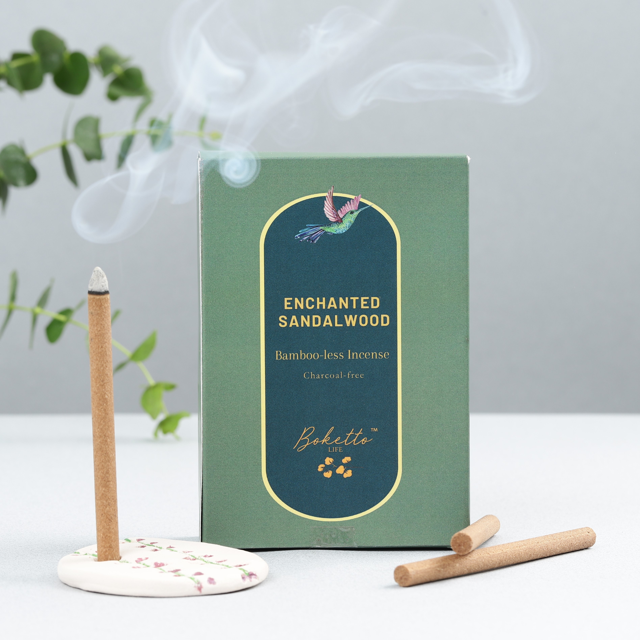 Enchanted Sandalwood Bambooless Incense