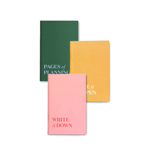 Picnic Pocket Notebooks Set of 3