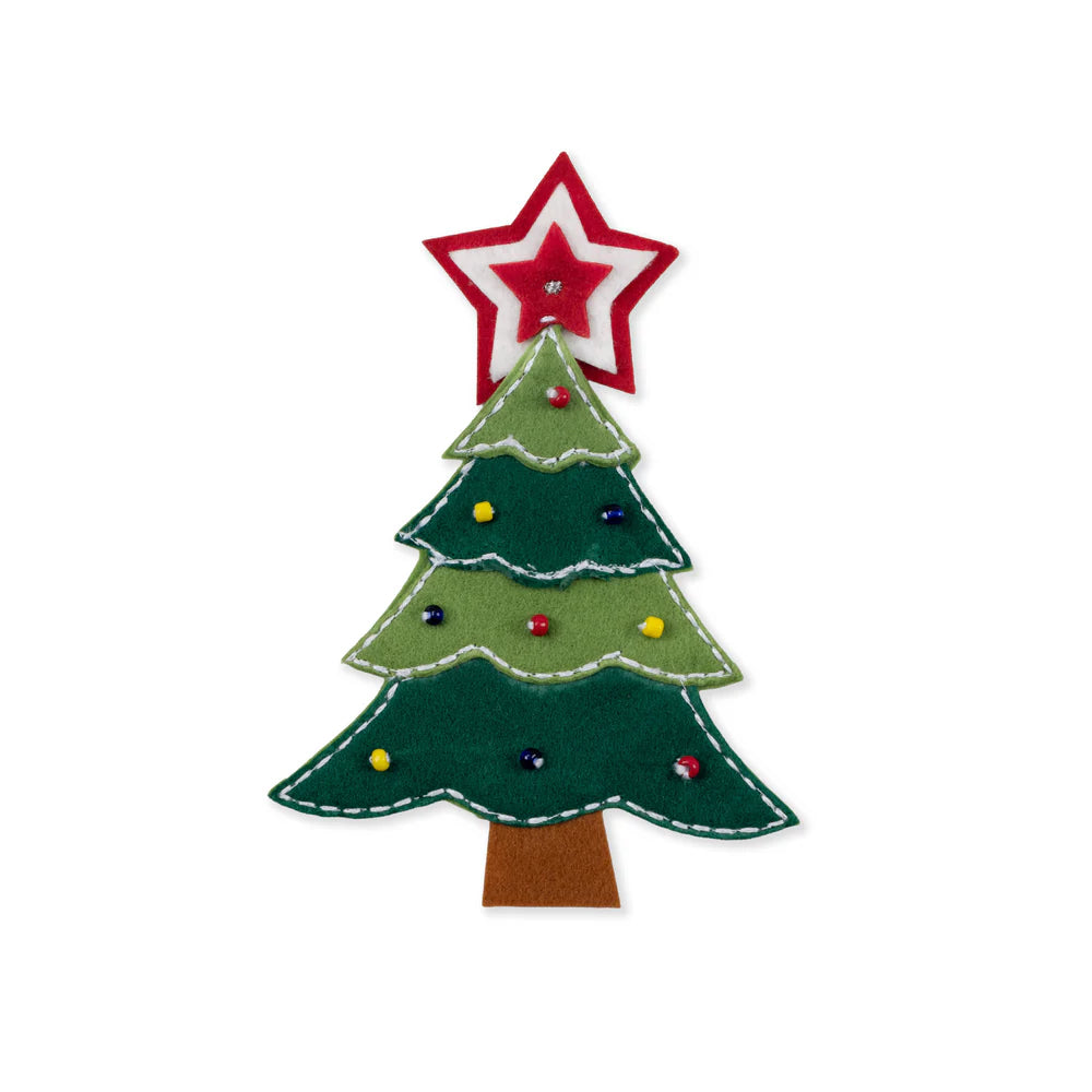 X-mas Tree Felt Magnet