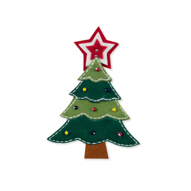 X-mas Tree Felt Magnet
