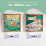 Right Time - Blessings - Reversible Affirmation Wall Print