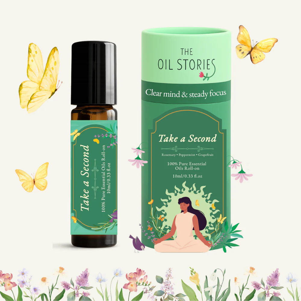 Take a Second: Mental Clarity Companion Oil