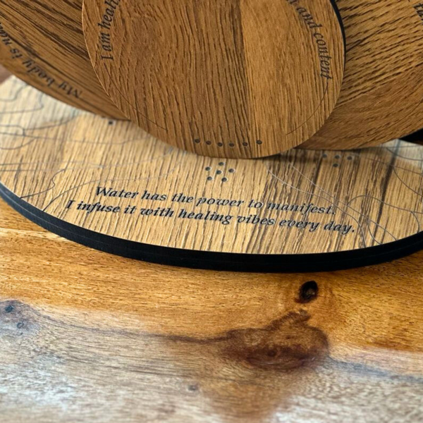 Lotus Affirmation Coaster