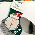 Festive Countdown Santa Treasure Stocking Personalised