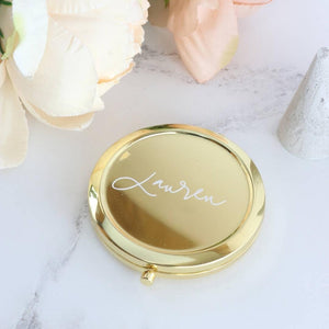 Personalised Pocket Mirror - The Style Salad