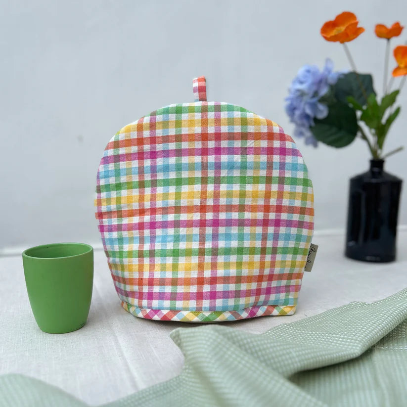 Cheerful Grid Tea Cozy
