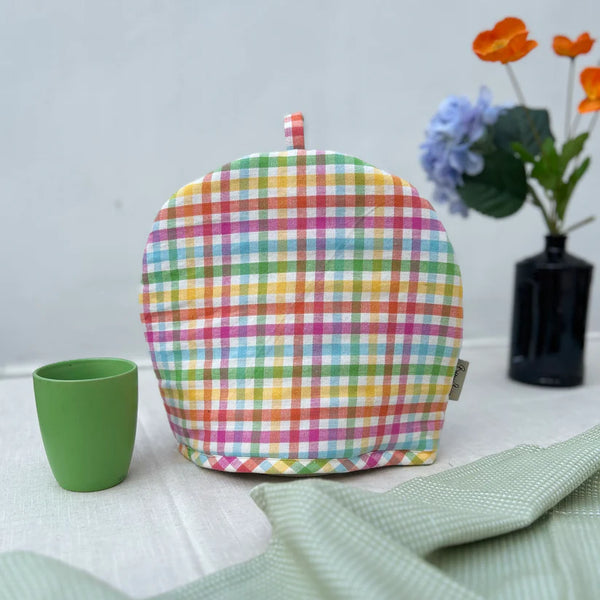 Cheerful Grid Tea Cozy