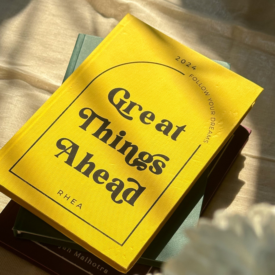 Great Things Ahead Hardbound Book - Persoanlized