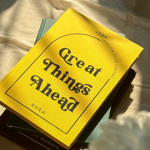 Great Things Ahead Hardbound Book - Persoanlized