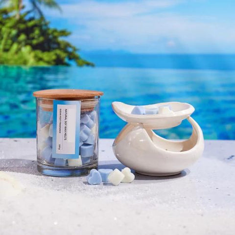 Valentine Ocean Wax Melts + Wax Warmer