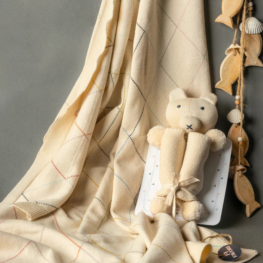 Baby Blanket with Cuddle Cloth
